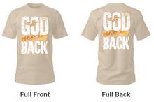 Load image into Gallery viewer, God has my back TEE